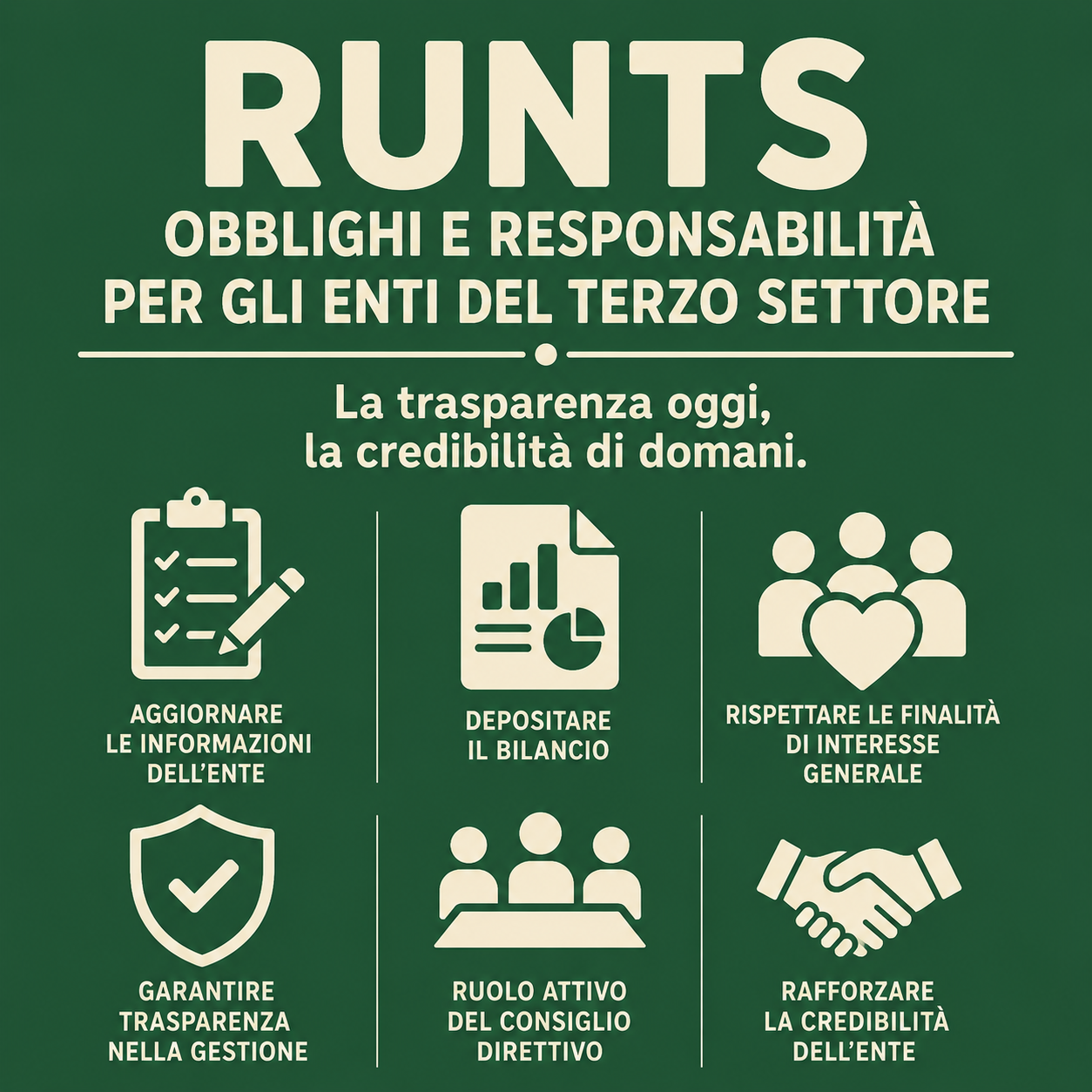 iscrizione al runts ETS Terzia